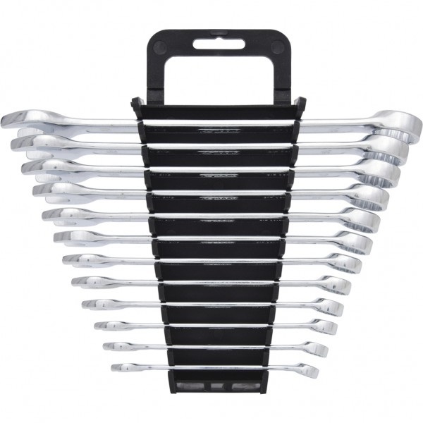 KS Tools 517.0052 Set di chiavi combinate inclinate, 12 pezzi, 8-19mm