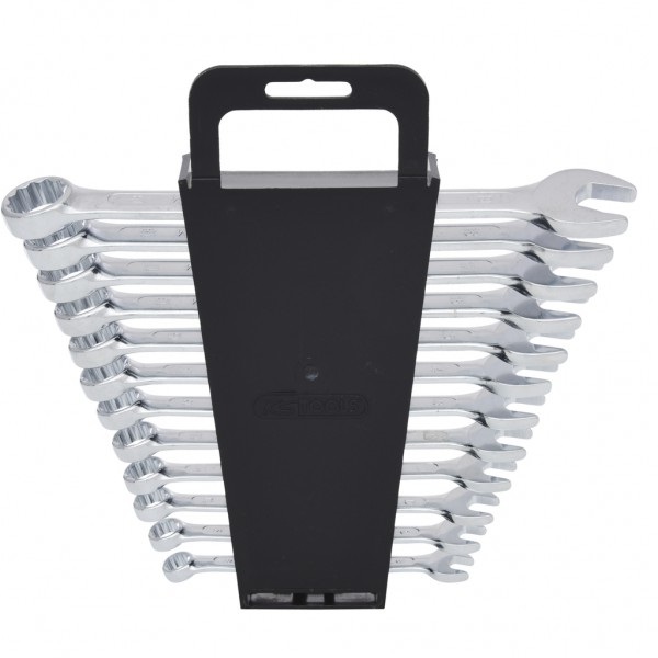 KS Tools 517.0052 Set di chiavi combinate inclinate, 12 pezzi, 8-19mm