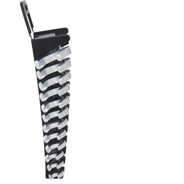 KS Tools 517.0052 Set di chiavi combinate inclinate, 12 pezzi, 8-19mm
