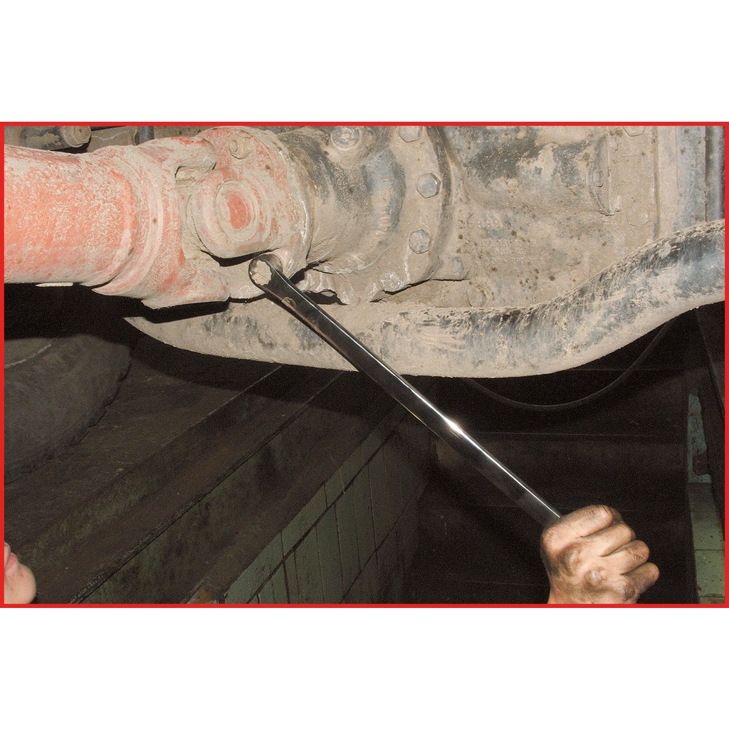 KS Tools Chiave Poligonale a Due Bocche Extra Lunga 22X24 mm - Modello 518.0828 in ChromePlus