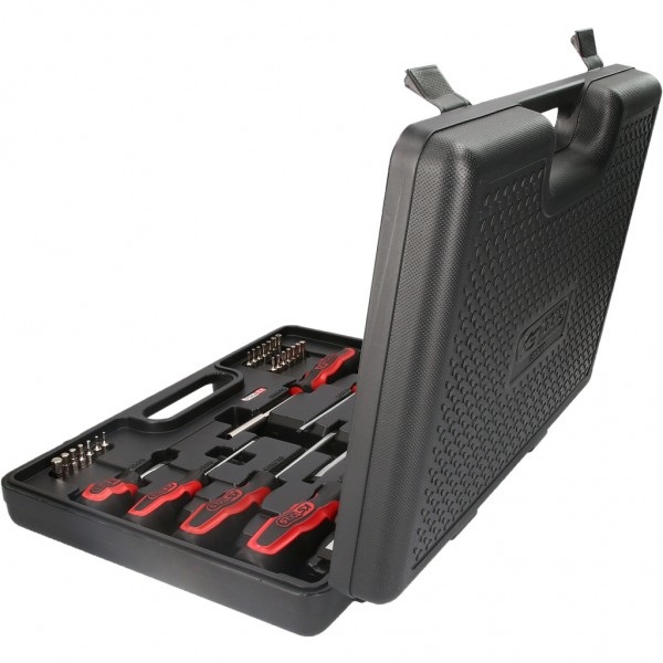 KS Tools 159.0100 Set di Cacciaviti e Inserti ERGOTORQUEplus, 39 Pezzi con Impugnatura Bicomponente