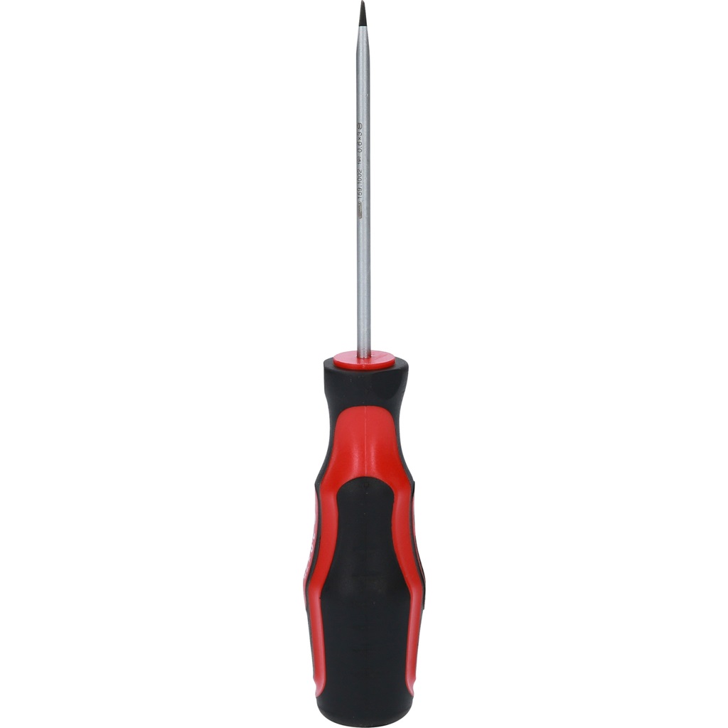KS Tools Cacciavite a Taglio 159.1009 - Punta 6,5mm, Lunghezza 255mm, Impugnatura Bicomponente