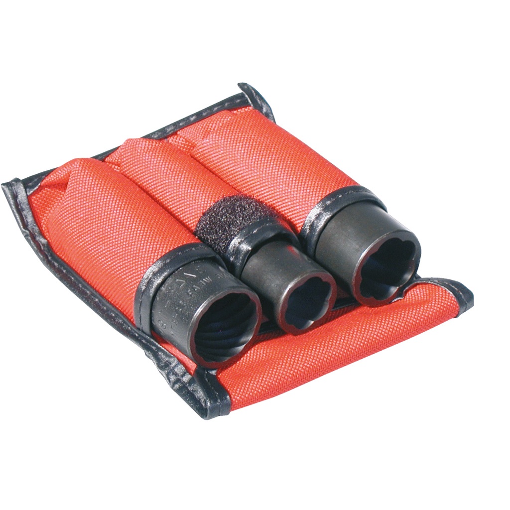 KS TOOLS Set di Bussole a Impatto 913.1270 - 3 Pezzi, 17-21 mm, Attacco 1/2