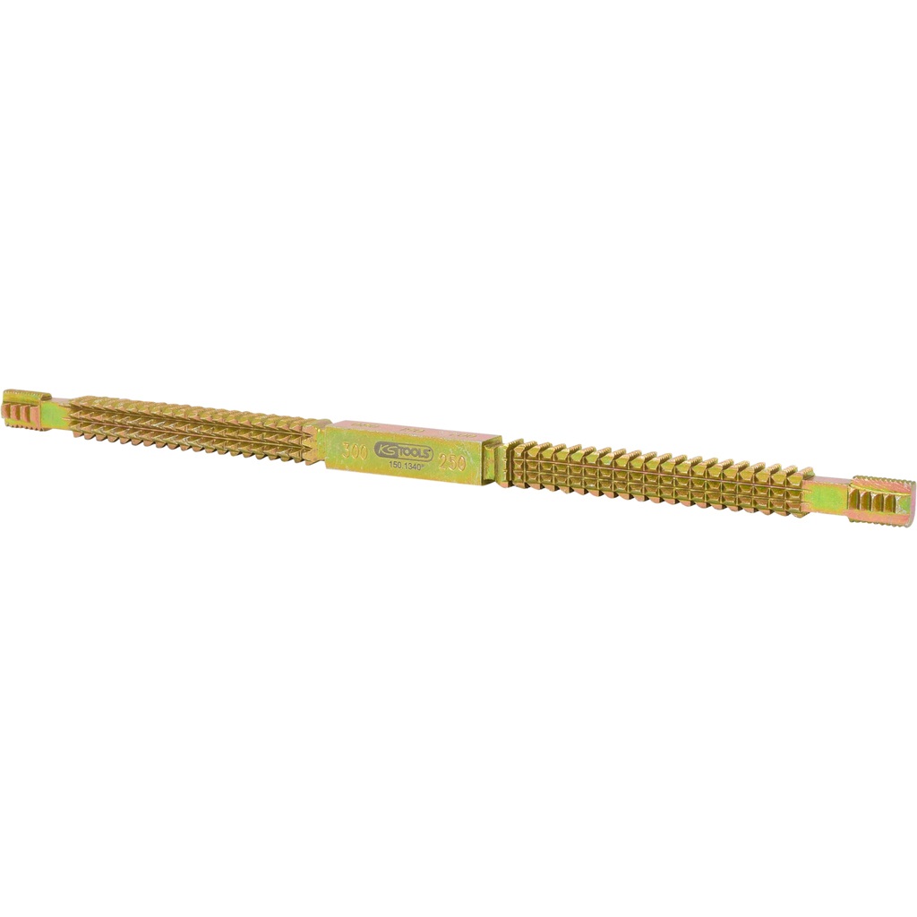 KS Tools Lima Ravvivafiletti 150.1340 - Riparazione Filettature Interne ed Esterne, 230 mm
