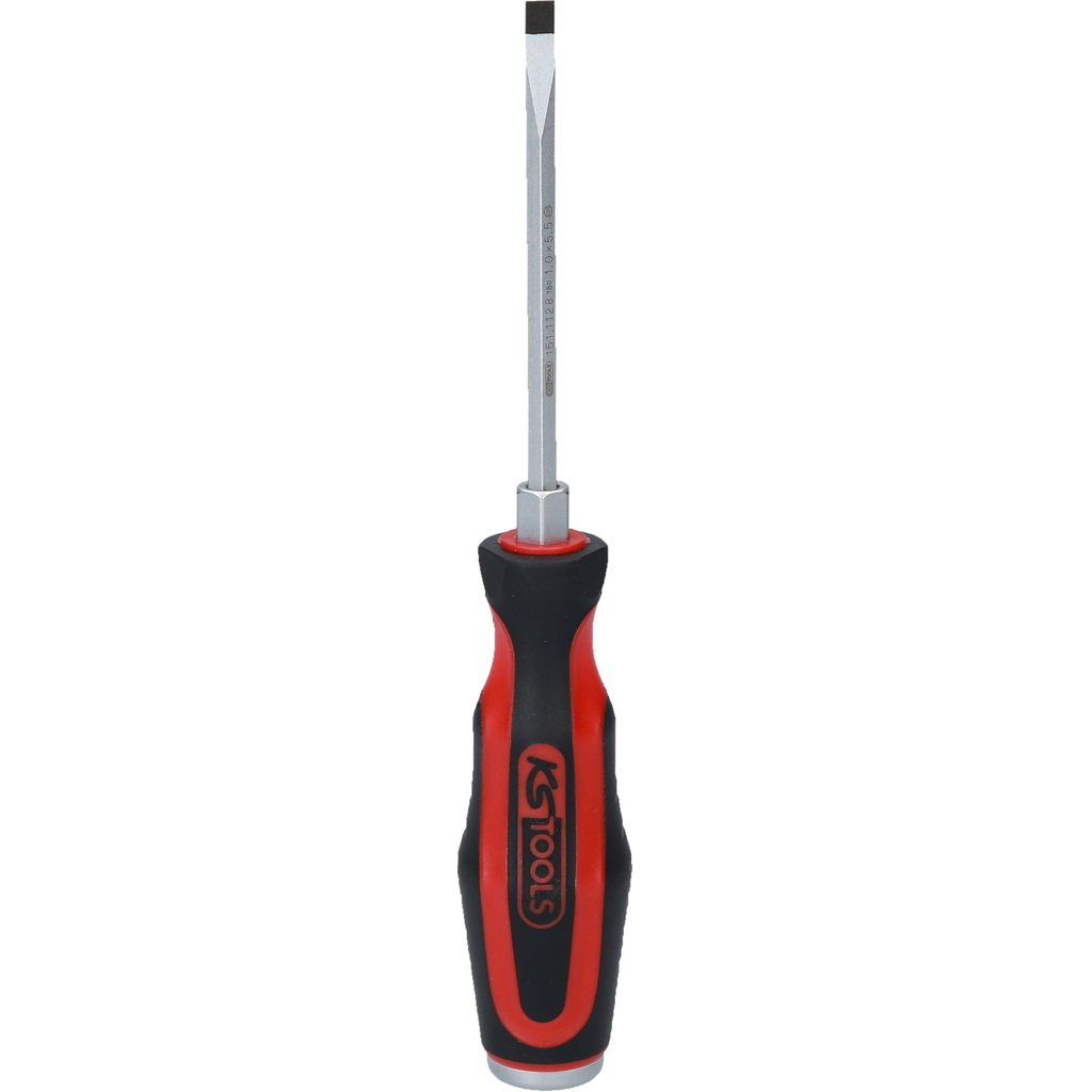 KS TOOLS Cacciavite a taglio 151.1128 ERGOmax 5,5mm con impugnatura bicomponente