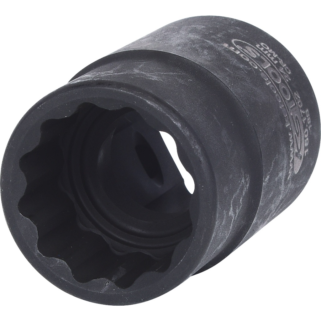 KS Tools 150.1702 Bussola Poligonale 24mm per Avvitatori ad Impulsi - Acciaio Speciale, Quadro Femmina, Robusta
