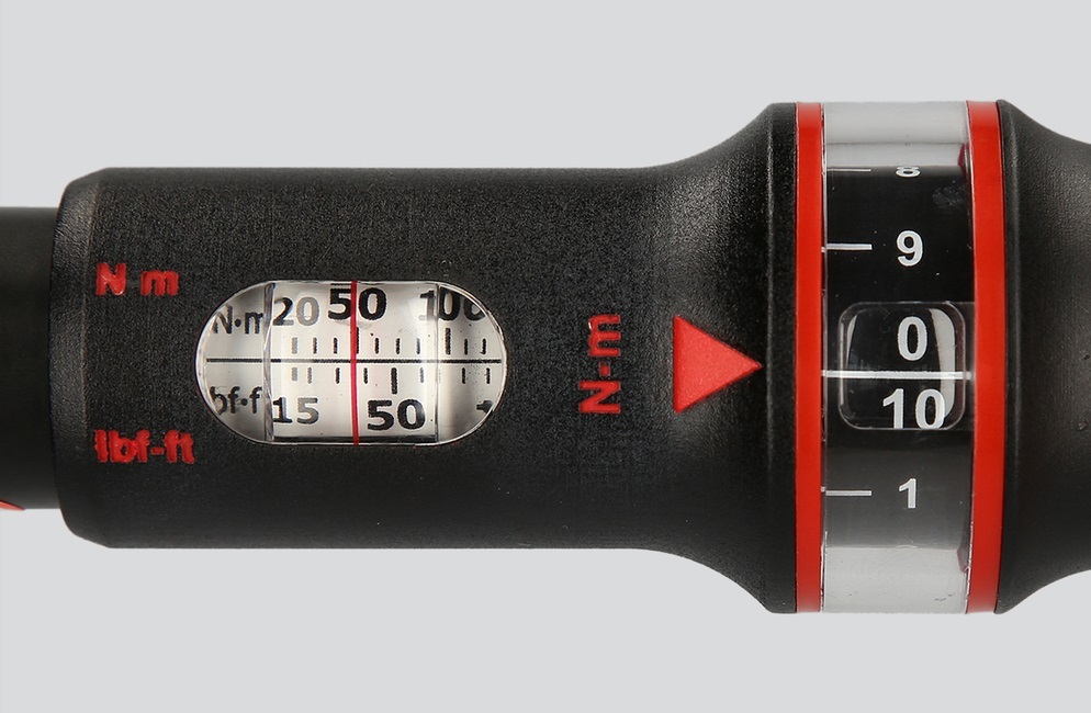 KS Tools 516.1633 Chiave Dinamometrica ErgotorquePrecision 10-100 Nm 14x18 mm
