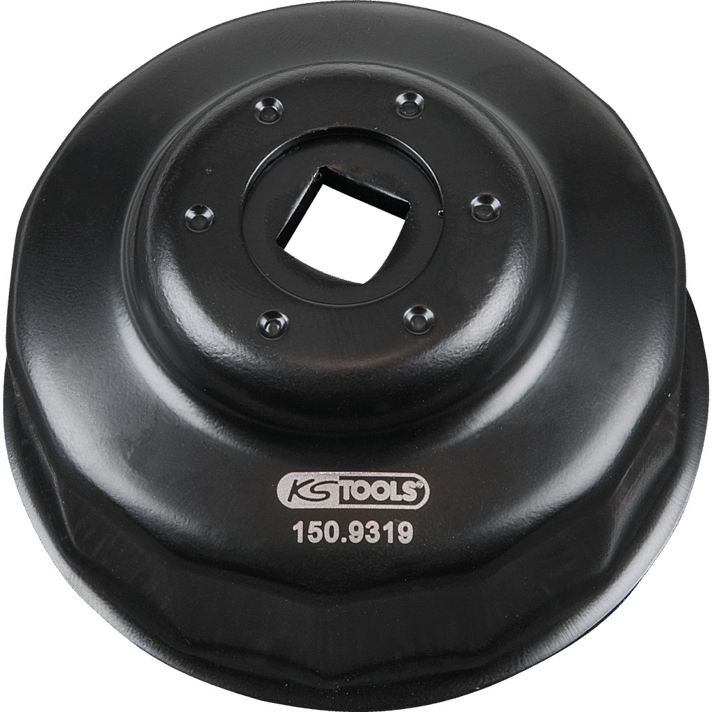 KS Tools 150.9319 Chiave per Filtro Olio 3/8 a Tazza Apertura 65 mm - Alta Qualità e Funzionalità Versatili