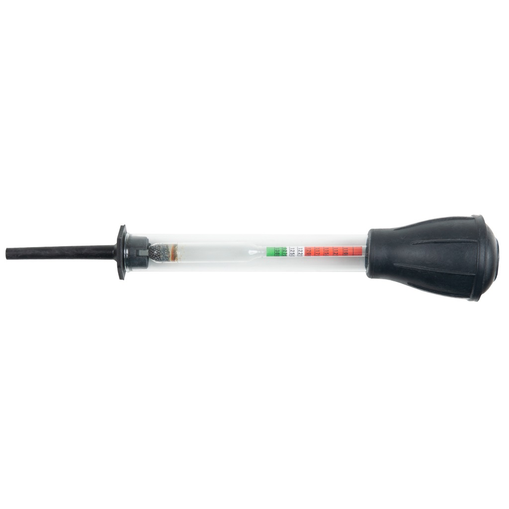 KS Tools 550.1680 Tester Acido per Batterie con Idrometro - Lunghezza 280 mm