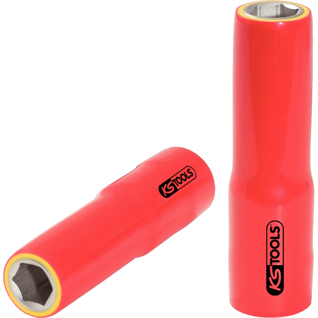 KS Tools Bussola Isolata Lunga 18 mm 1/2 in Cromo Vanadio