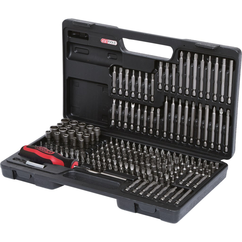 KS Tools 911.2008 Serie di Inserti Classic, 208 Pezzi, 1/4