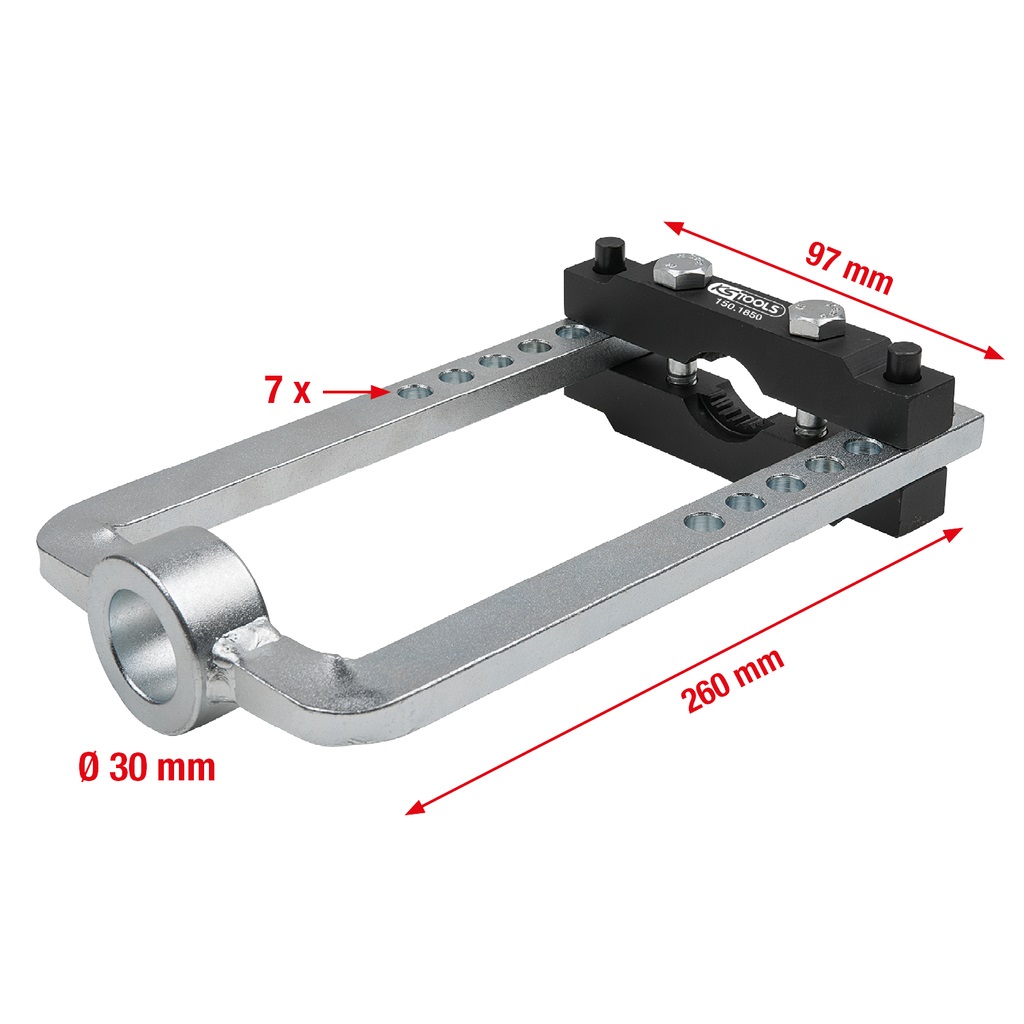 KS Tools Estrattore Universale dell'Albero di Trasmissione - Professionale, Facile da Usare, Telaio Extra Largo