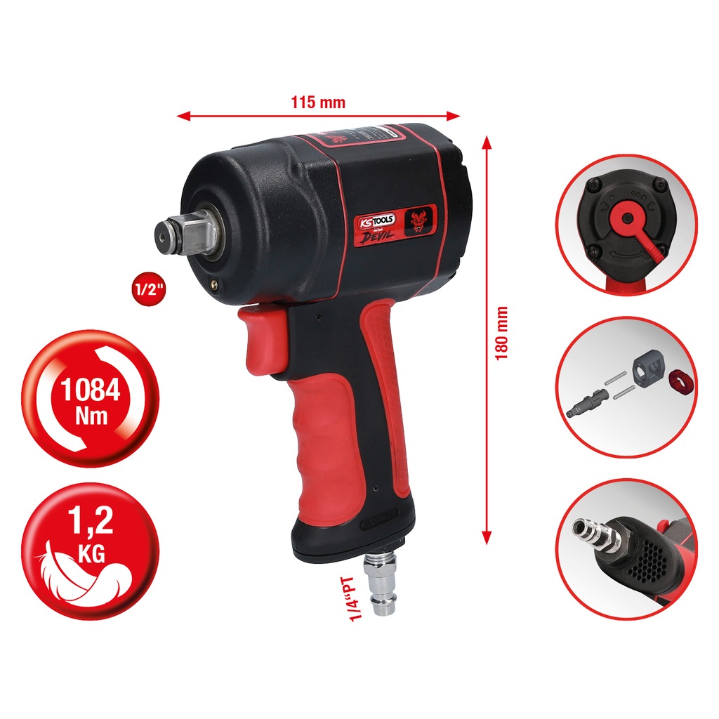 KS Tools 515.1315 cacciavite elettrico e avvitatore a impulso