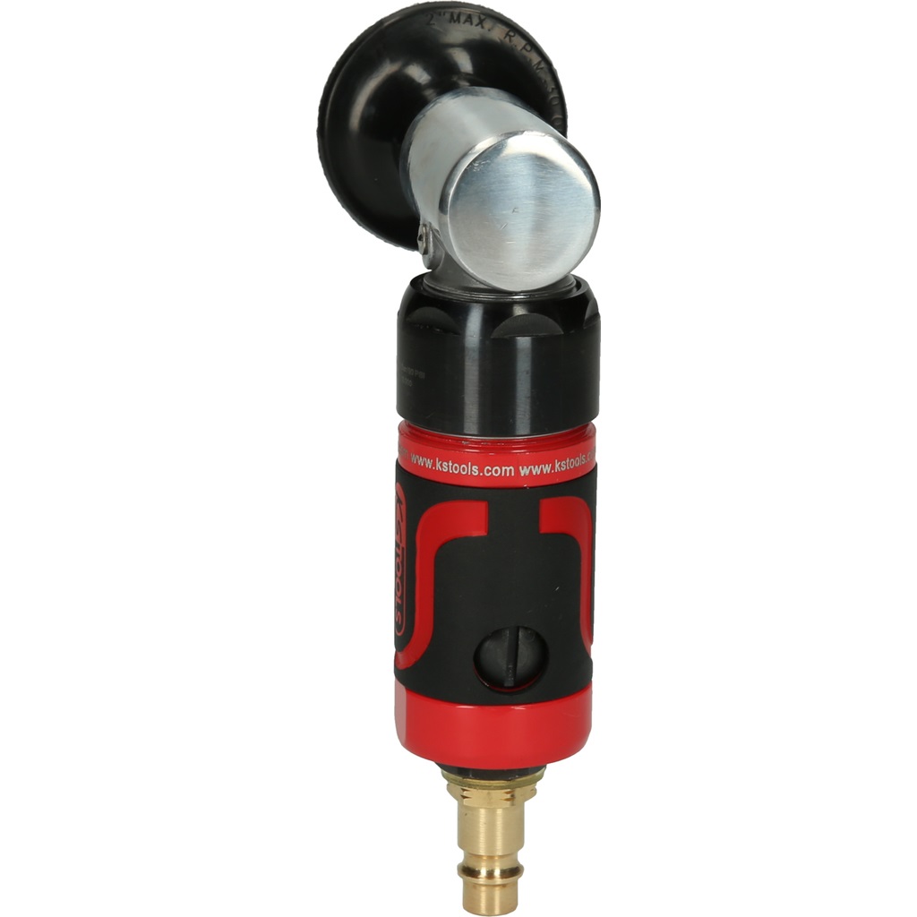 KS Tools 515.5580 Mini-levigatrice pneumatica SlimPOWER, 19000 giri/min, angolare con regolazione della velocità