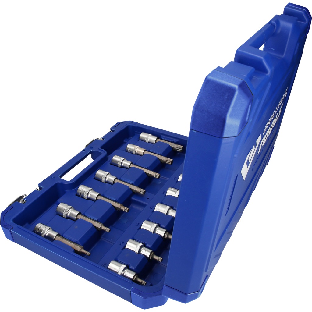 BRILLIANT TOOLS BT022026 Set di Chiavi a Bussola 1/2, 26 pz, Profilo Millerighe, XZN - Qualità Made in Germany