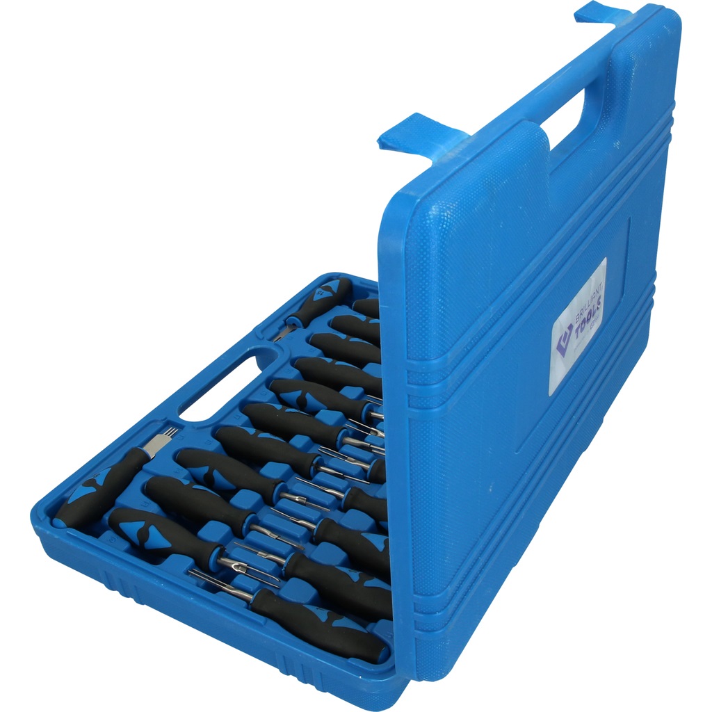 BRILLIANT TOOLS BT511100 - Set di Utensili di Sblocco 23 Pezzi Universale per Veicoli