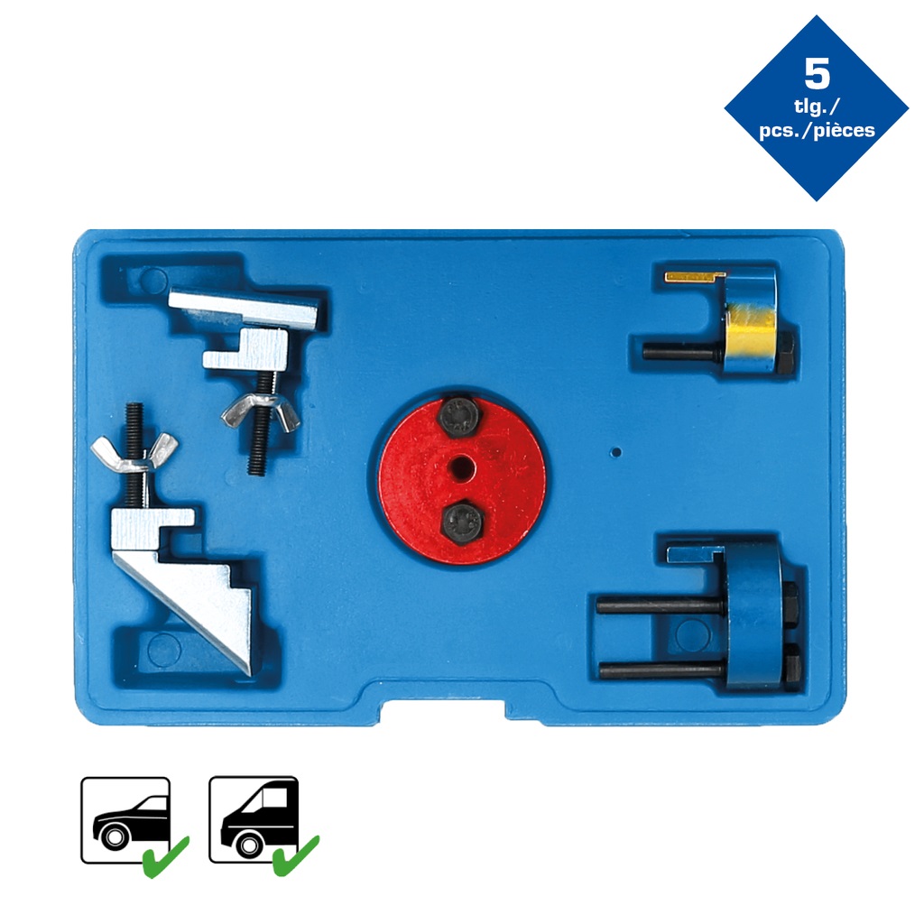 KS TOOLS Chiave per Tensione Cinghia Trapezoidale BT571080 - Strumento di Qualità per Regolazione Efficiente