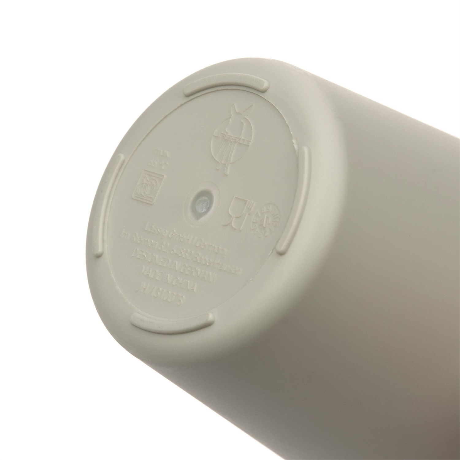 LÄSSIG Bicchiere per Bambini Geo - Design Geometrico, Bioplastica, BPA-Free, Lavabile in Lavastoviglie