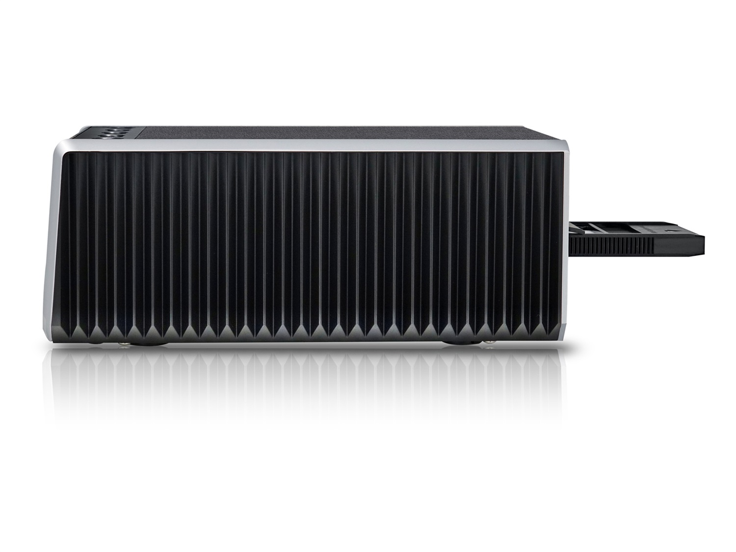 Plustek OpticFilm 135i Scanner per Pellicole e Diapositive 7200 x 7200 DPI, 35 x 226 mm, 48 Bit, Scansione Batch Automatica, Nero e Argento