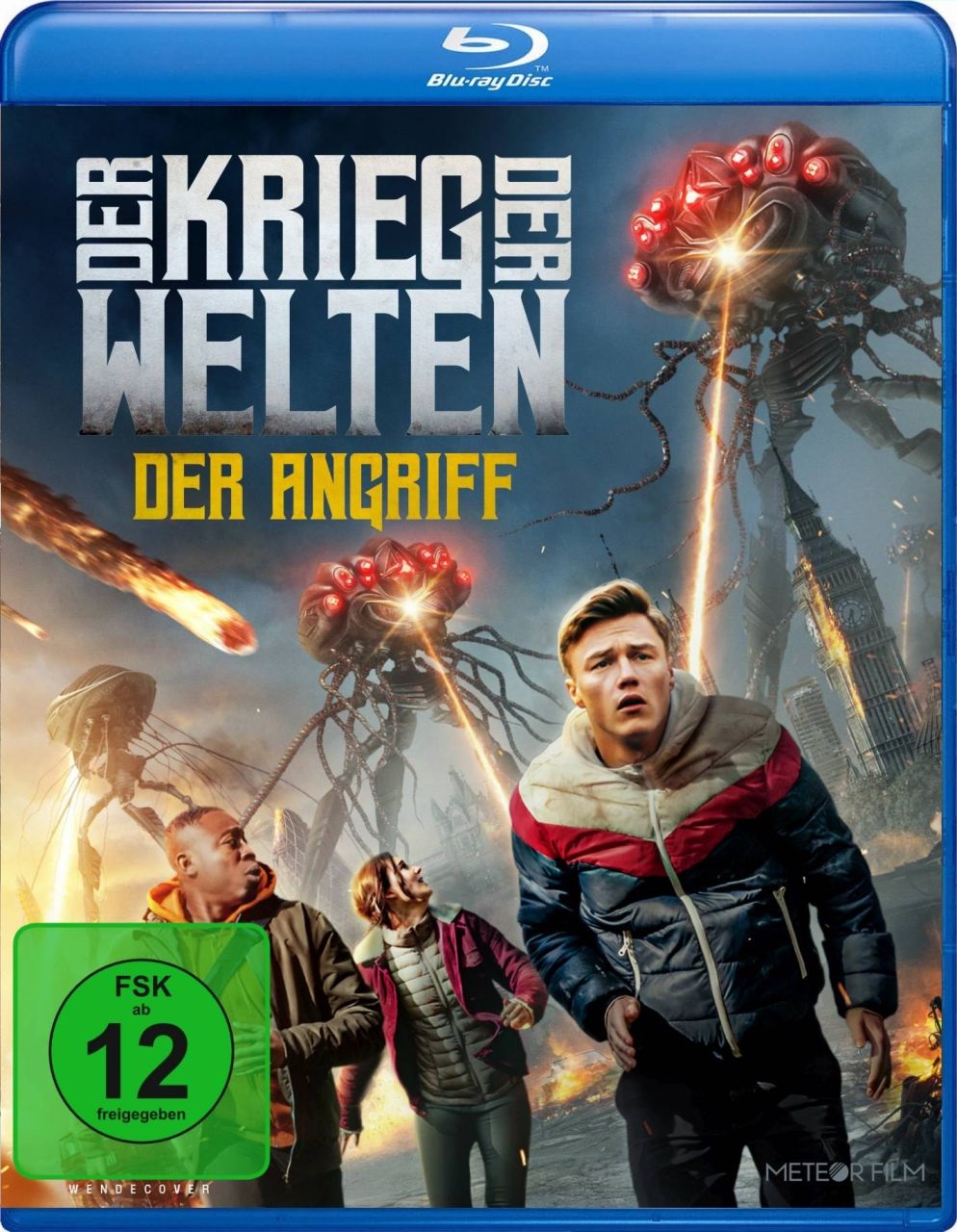 Meteor Film GmbH Der Krieg der Welten: Der Angriff Blu-ray - Tedesca, Inglese