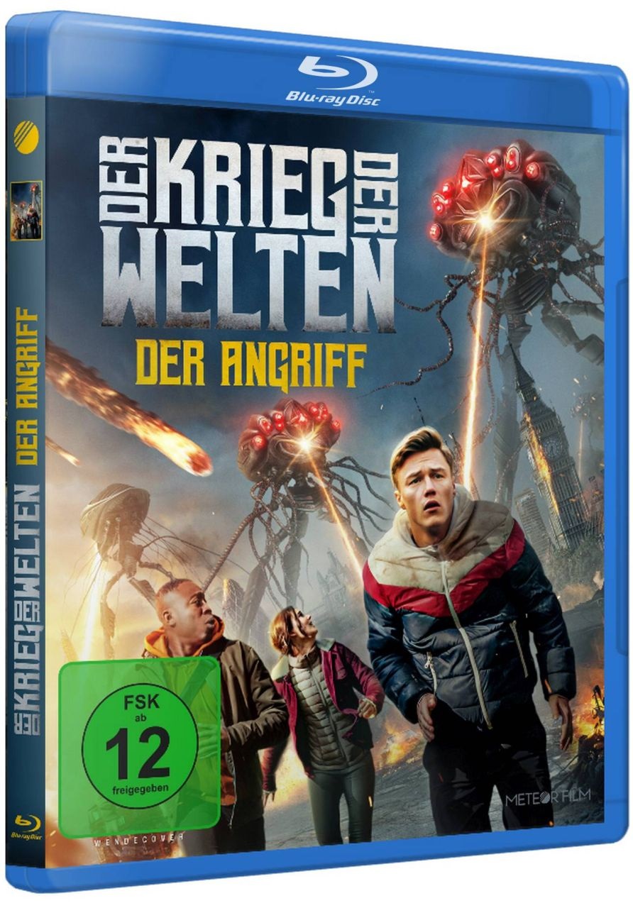 Meteor Film GmbH Der Krieg der Welten: Der Angriff Blu-ray - Tedesca, Inglese