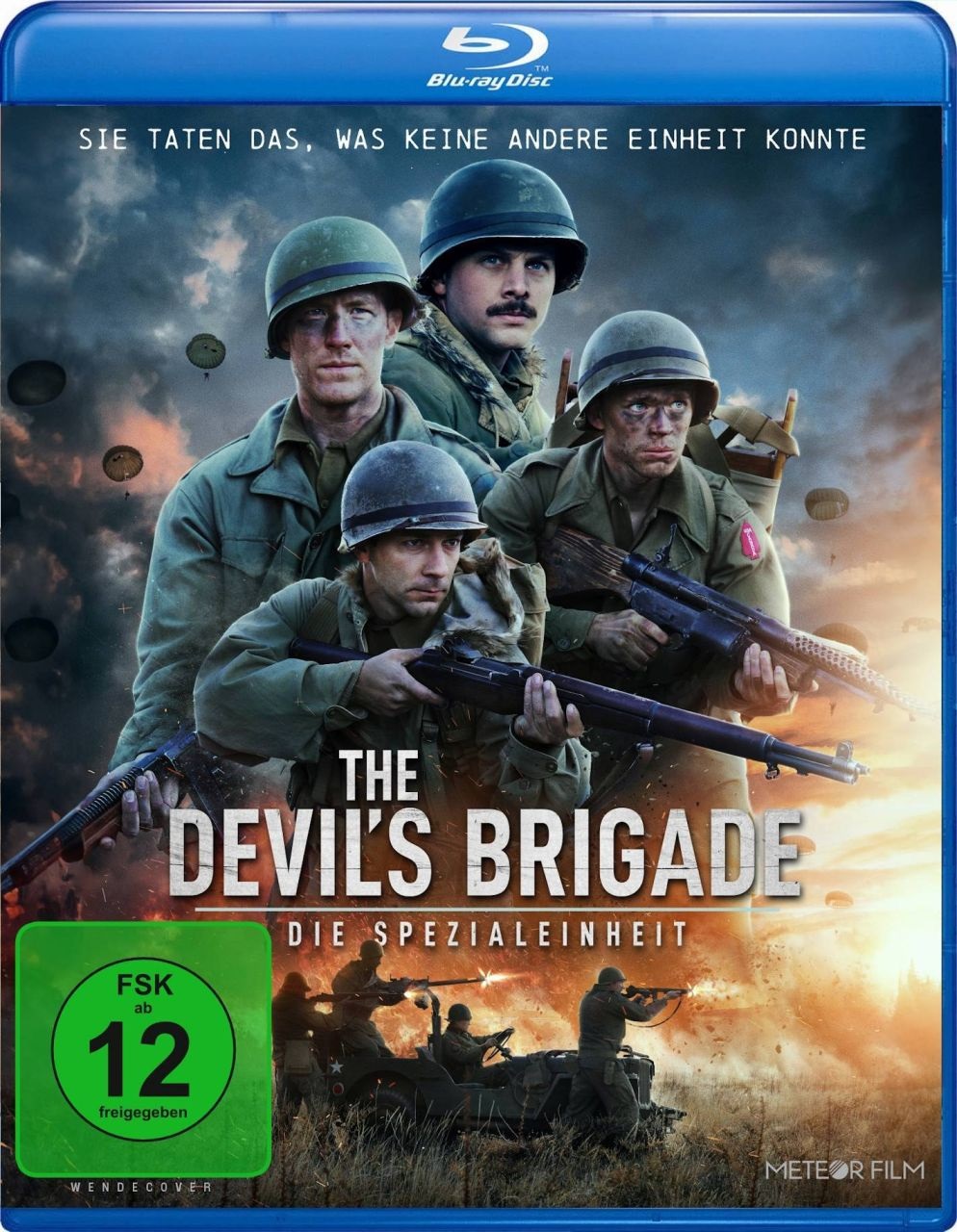 Meteor Film GmbH The Devil's Brigade - Die Spezialeinheit Blu-ray Full HD Tedesca e Inglese
