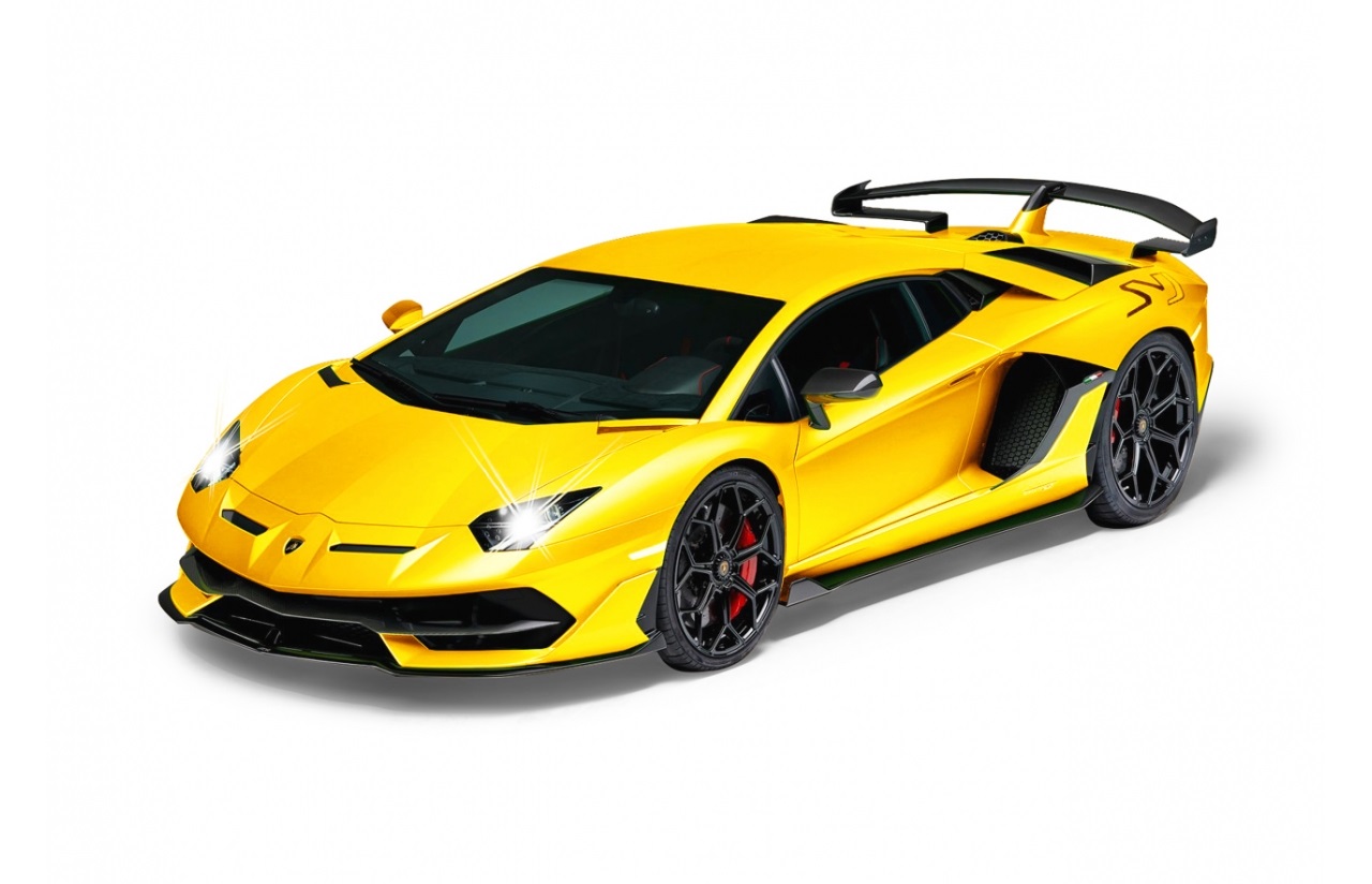 Jamara Lamborghini Aventador SVJ 1:14 Giallo Radiocomandato (RC) con Licenza Ufficiale - Frequenza 2,4 GHz