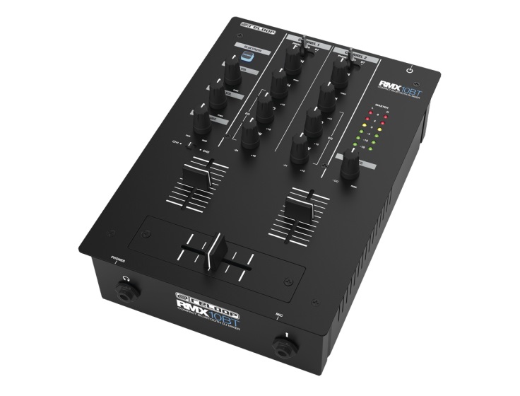RELOOP RMX-10 BT Mixer DJ Bluetooth a 2 1 Canali con EQ a 3 Bande e Ingressi Multipli