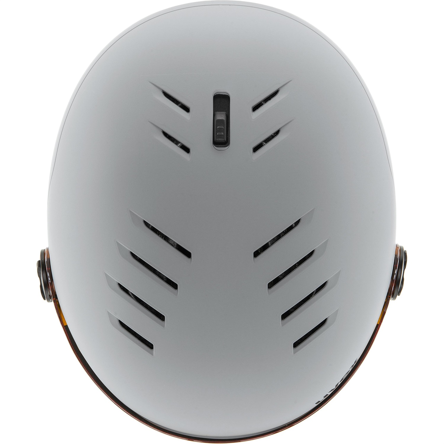 Uvex Wanted Visor - Casco da Sci Unisex con Visiera Specchiata, Sistema di Ventilazione Attiva, Taglia Regolabile 54-58 cm