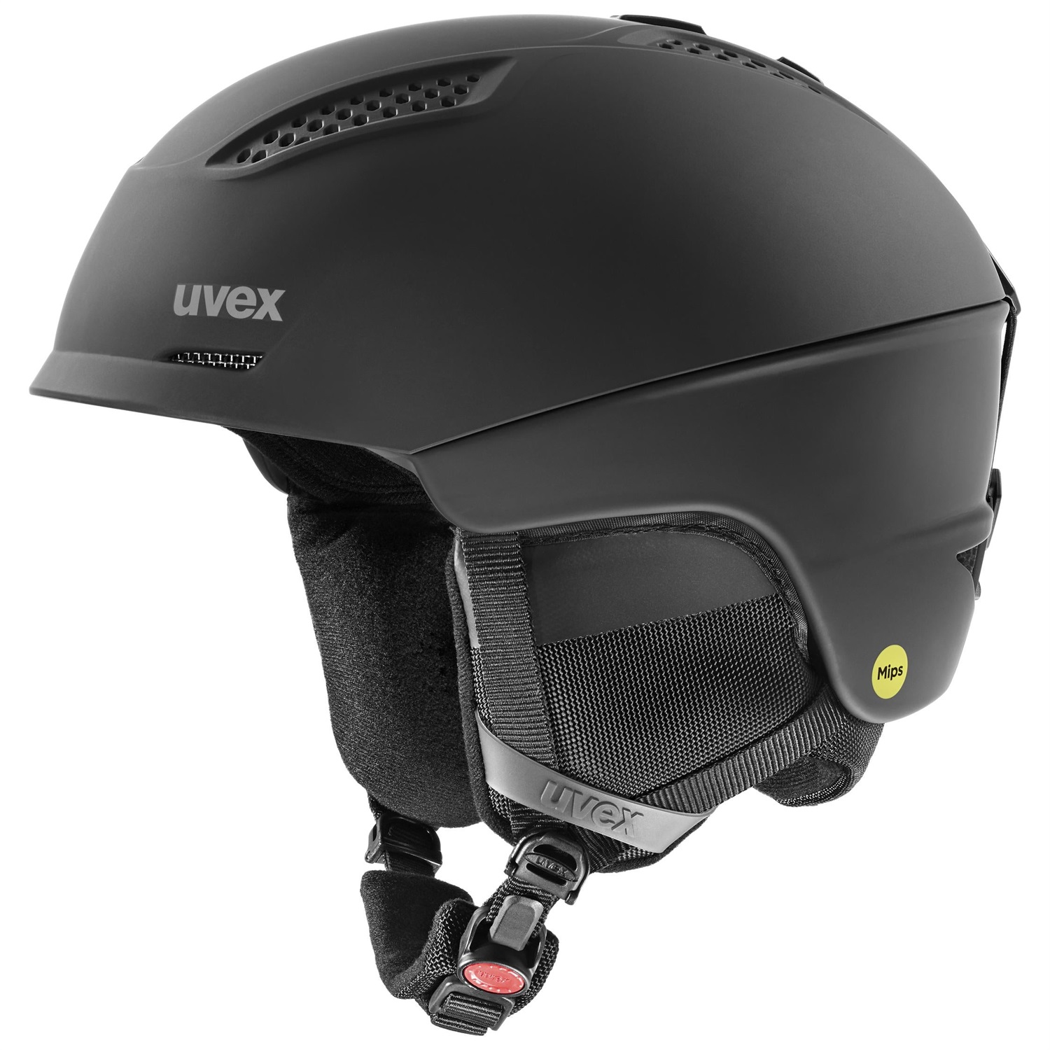Uvex Ultra MIPS - Casco da Sci Unisex, All Black Matt, Taglia 51-55 cm, Sistema MIPS per Maggiore Sicurezza
