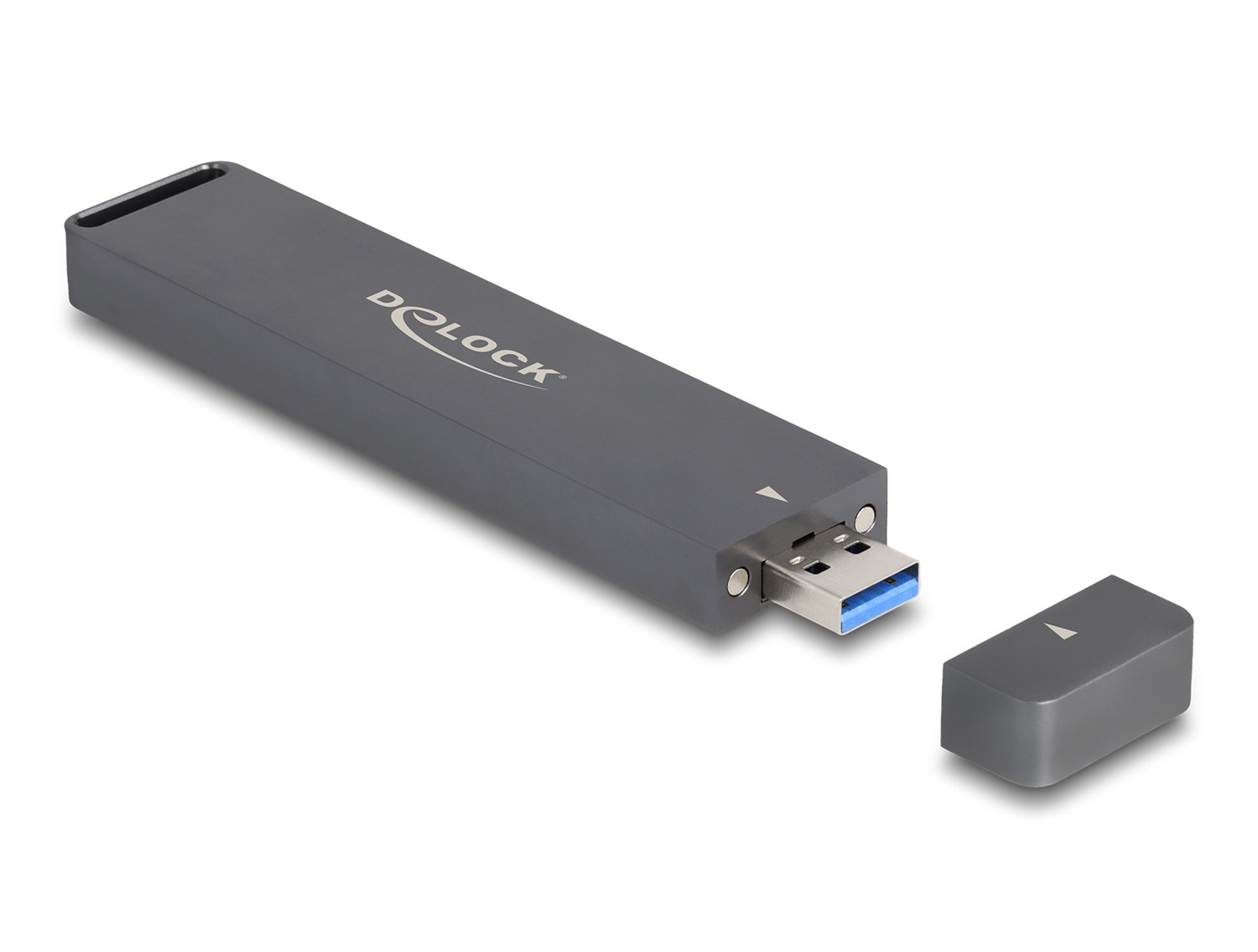 Delock Contenitore Esterno per SSD M.2 NVMe PCIe e SATA con USB 10 Gbps Type-A