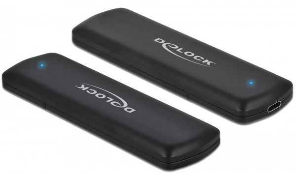 DeLOCK 42615 - Contenitore Esterno per SSD M.2 NVMe Nero