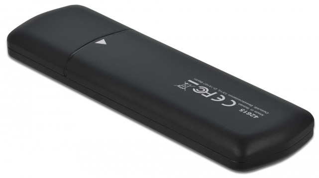 DeLOCK 42615 - Contenitore Esterno per SSD M.2 NVMe Nero