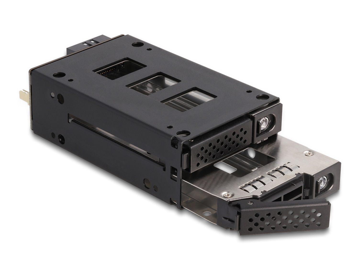 DeLOCK Telaio Rimovibile Slim Bay per 2 x SSD U.2 NVMe da 2.5