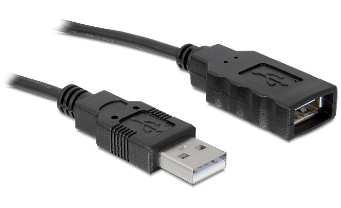 DeLOCK Adattatore USB 2.0 a Seriale DB9 - Modello 61460, 0,8m, Nero