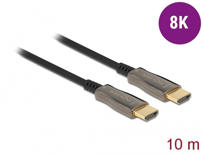 DeLOCK Cavo ottico attivo HDMI 8K 60 Hz 10 m