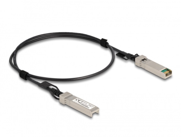 DeLOCK Cavo in Rame Twinax Passivo SFP 10Gb 1m Nero
