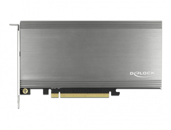 DeLOCK 89044 Scheda PCI Express x16 per 4 x NVMe M.2 chiave M Interna