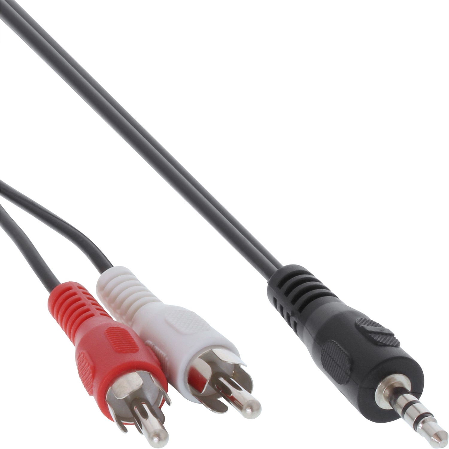 InLine Cavo Audio 10m Jack 3.5mm Maschio a 2x RCA Maschio Nero