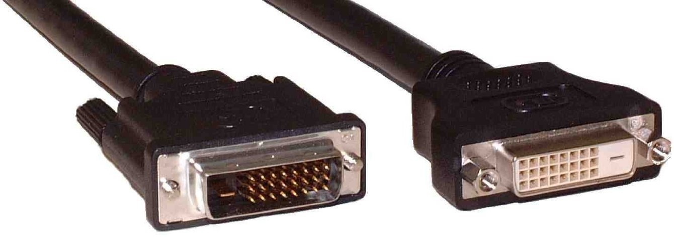 InLine Cavo DVI-D 24 1 Maschio/Femmina 3m Dual Link Nero