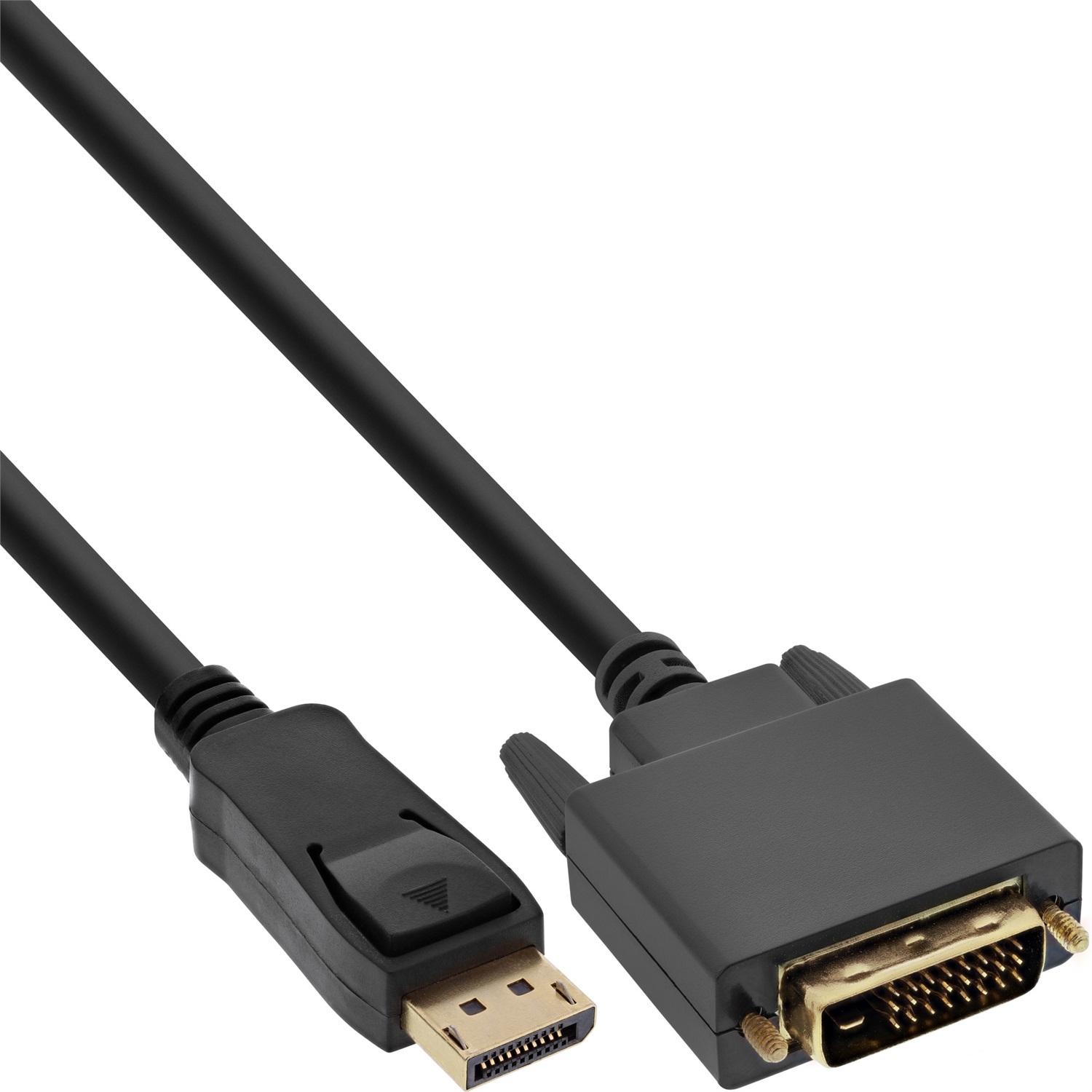 InLine Cavo DisplayPort Maschio a DVI-D 24 1 Maschio 0.5m Dorato e Nero