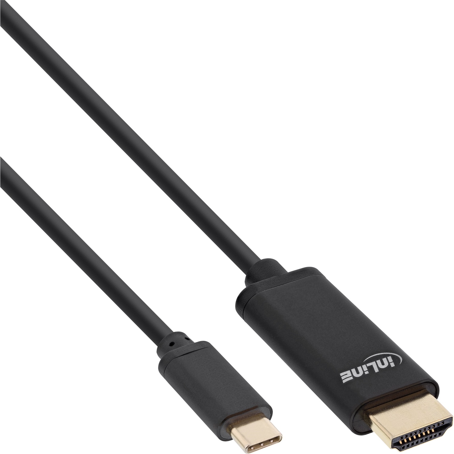 InLine Cavo USB Display 4K2K, USB-C a HDMI, 3m, Nero