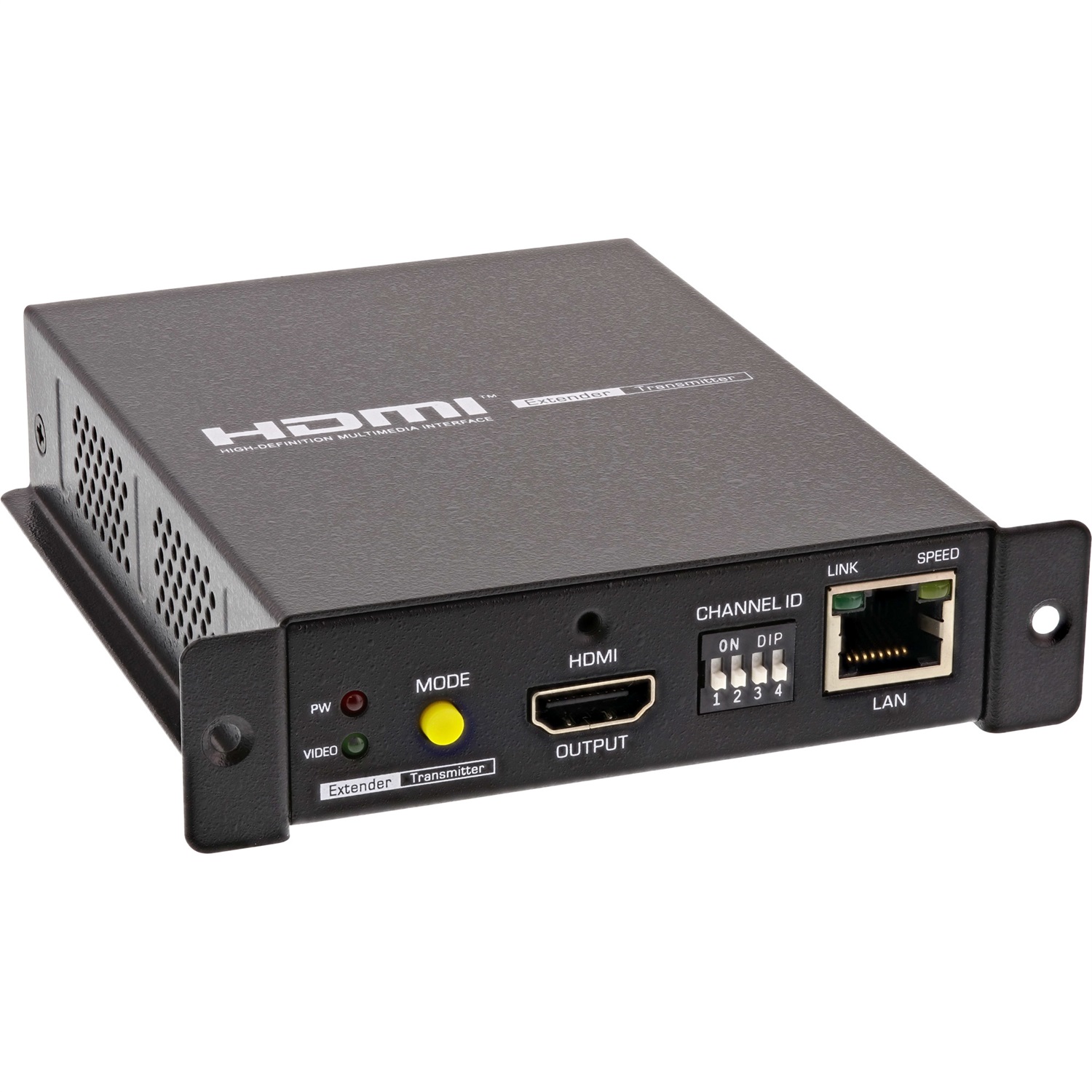 InLine KVM USB HDMI Extender IP - Trasmettitore e Ricevitore, Cablato, 4K, Fino a 100m, RJ45, UTP