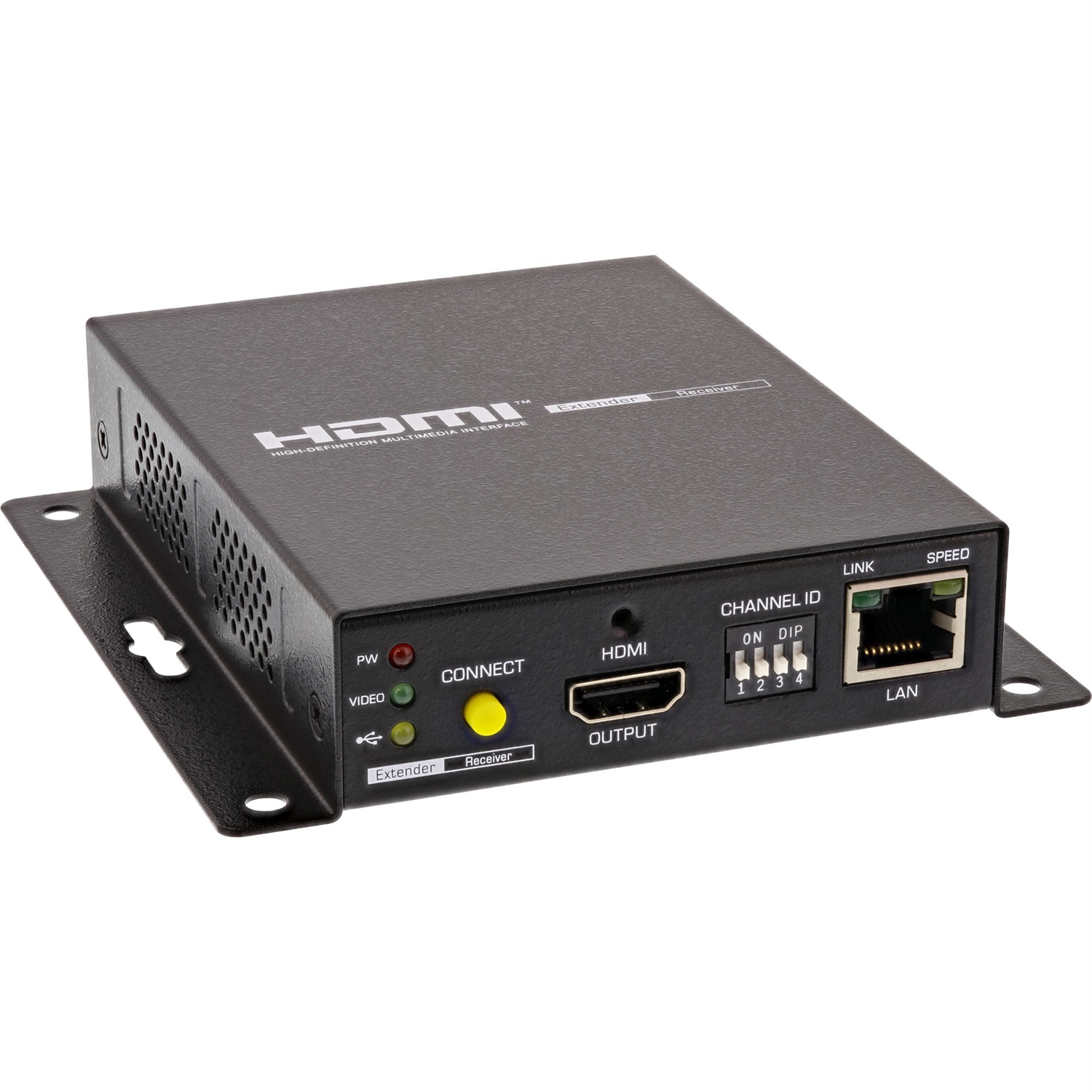 InLine KVM USB HDMI Extender IP - Trasmettitore e Ricevitore, Cablato, 4K, Fino a 100m, RJ45, UTP