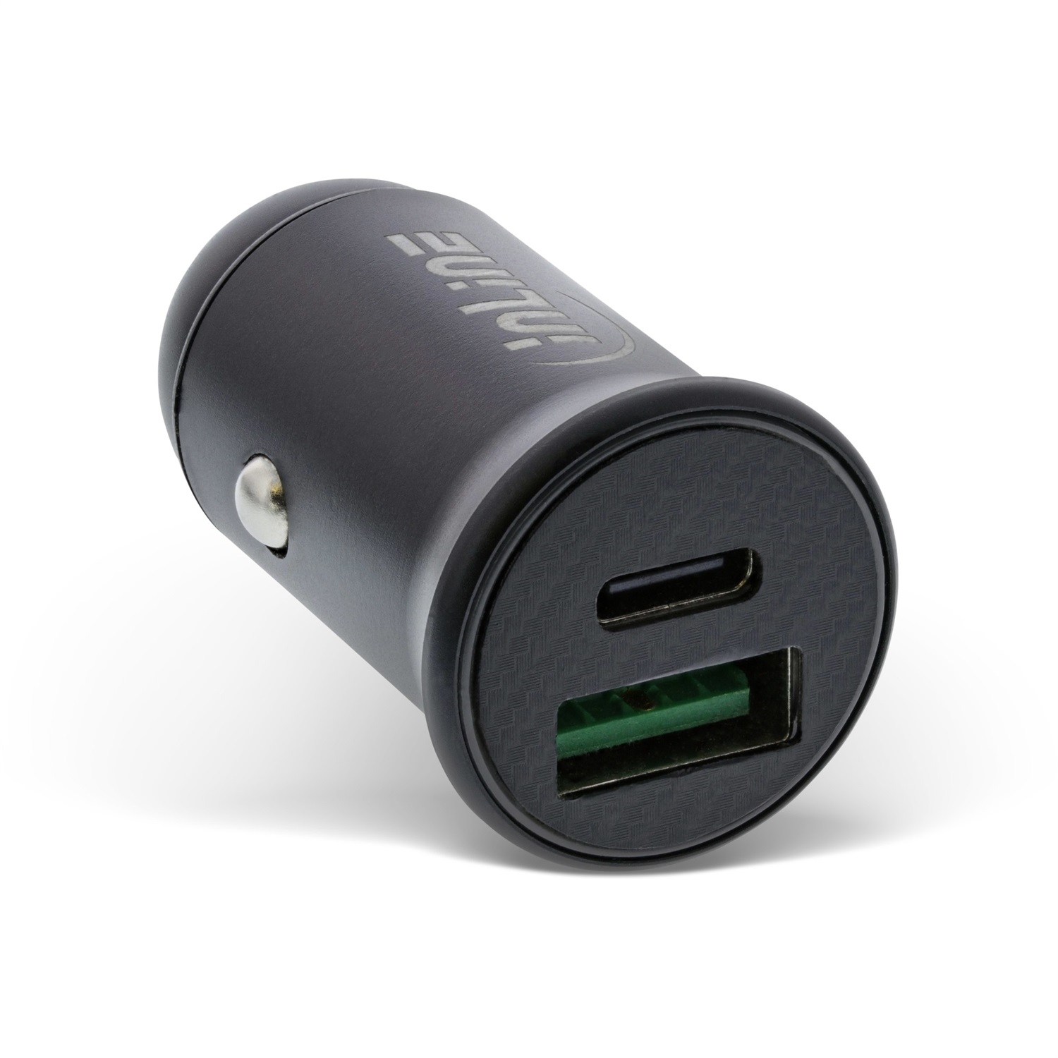 InLine Alimentatore USB per auto 12-24 V con USB-A e USB-C, max. 60 W, colore nero