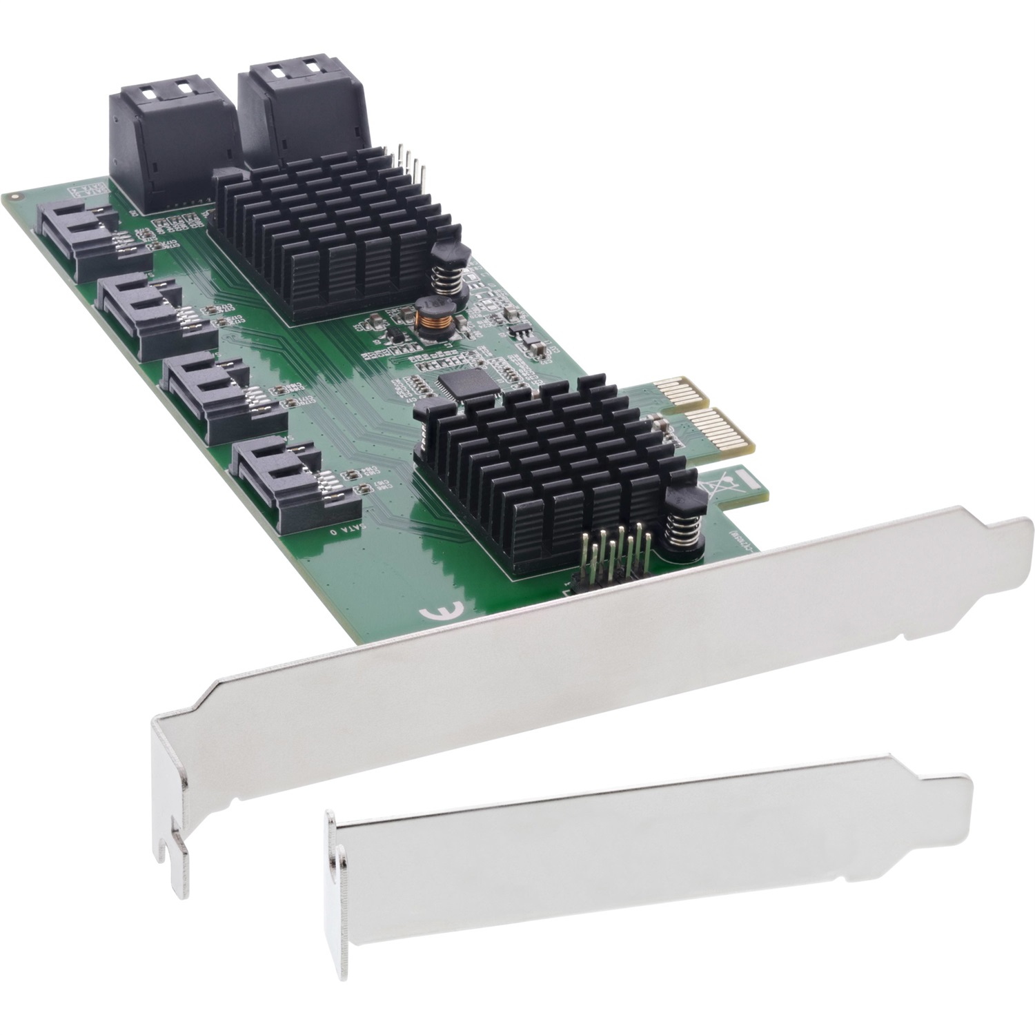 InLine Scheda di interfaccia 76617K - Controller 8x SATA 6Gb/s PCIe 2.0 (PCI Express)