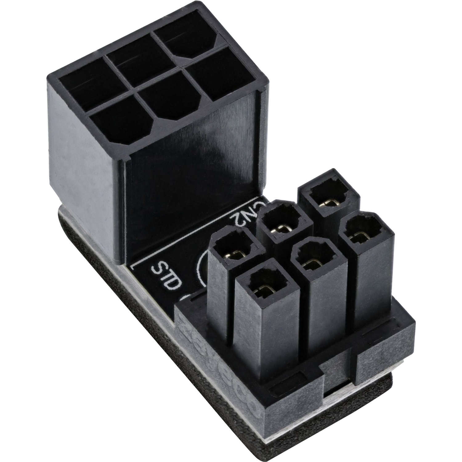 InLine® Adattatore di Alimentazione Interno 180° ATX 6 Poli Maschio/Femmina per Scheda Grafica Desktop
