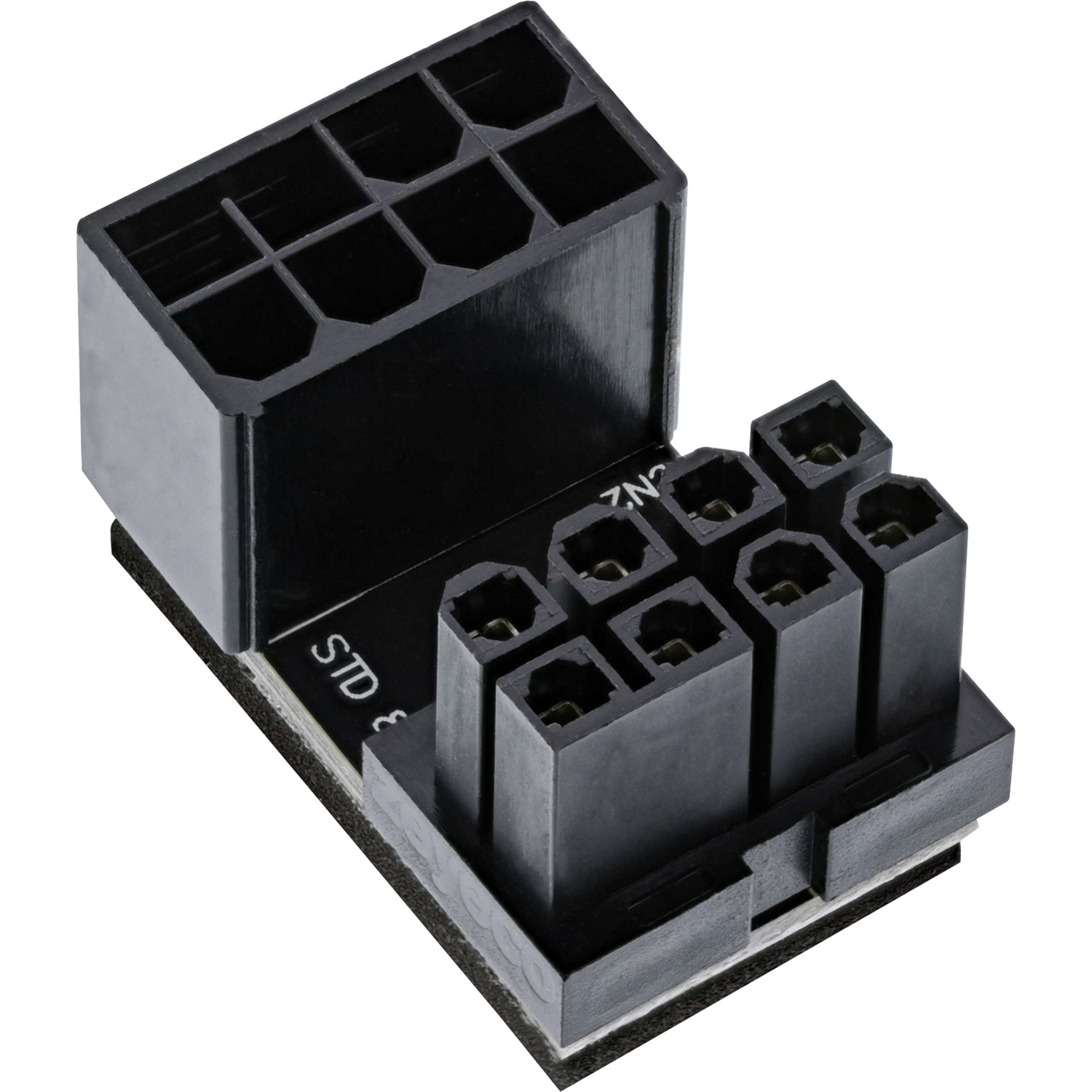 InLine Adattatore di Alimentazione Interno 180° ATX 8 Pin per Scheda Grafica Desktop - Nero