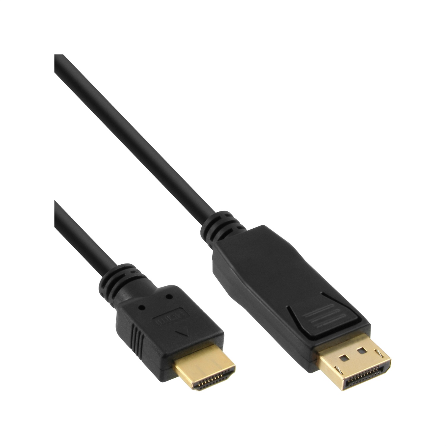 InLine B-17183 Cavo Adattatore Video 3 m DisplayPort Maschio a HDMI Maschio Nero