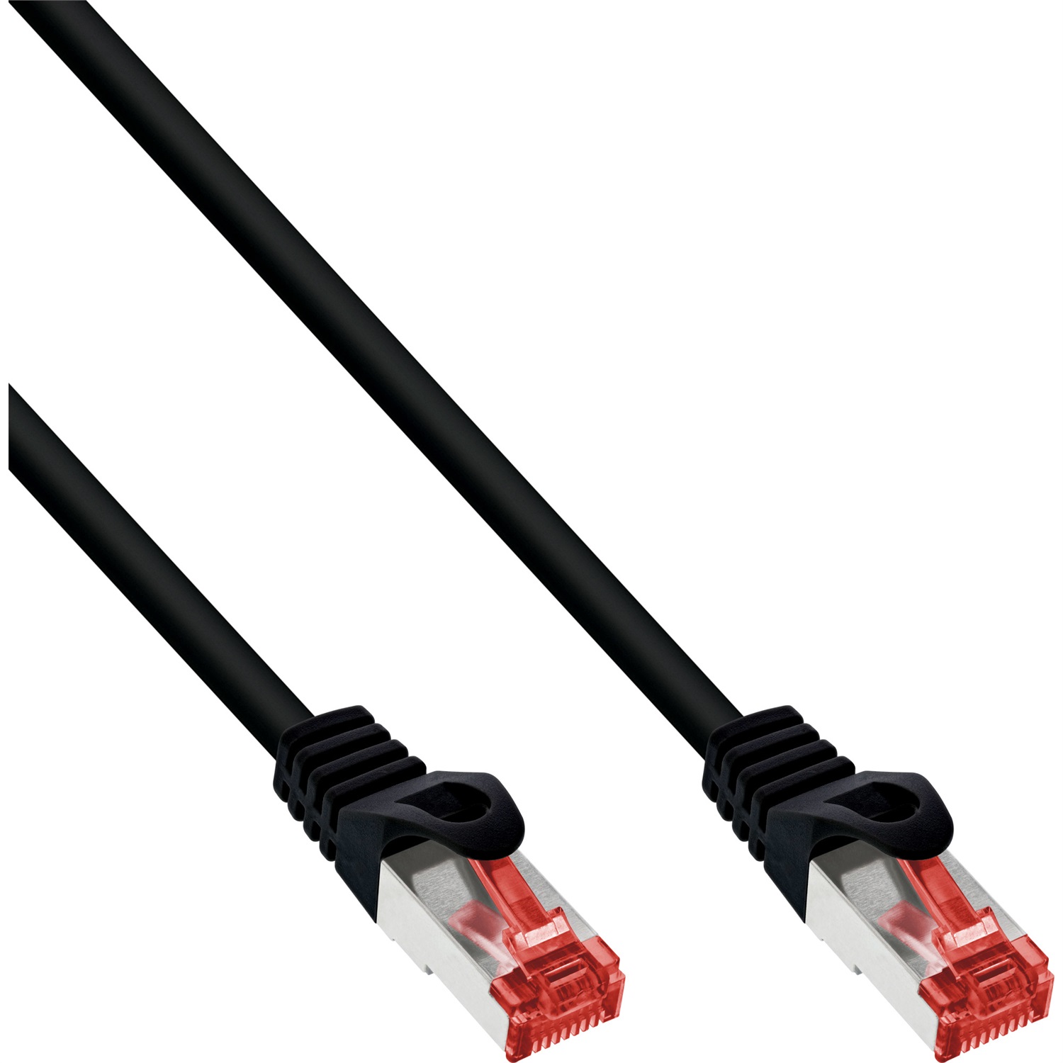 InLine B-76450S Cavo di Rete Nero 0,5 m Cat6 S/FTP (S-STP)